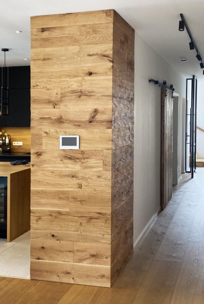 Wandverkleidung - Eiche/Spaltholz | Kleinholz Innenausbau - Mark Klein